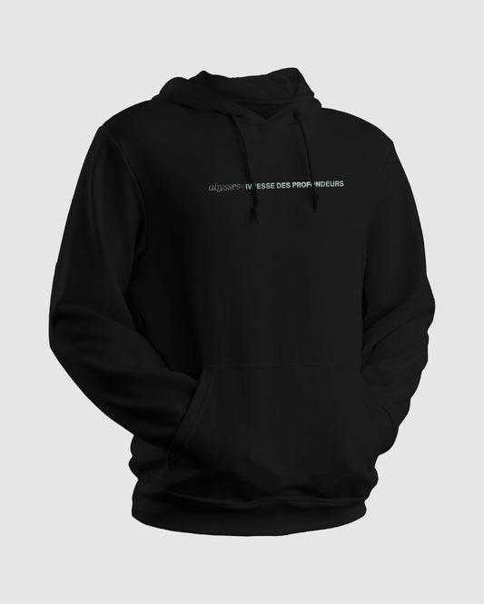 Hoodie "Abysses & Ivresse des profondeurs"