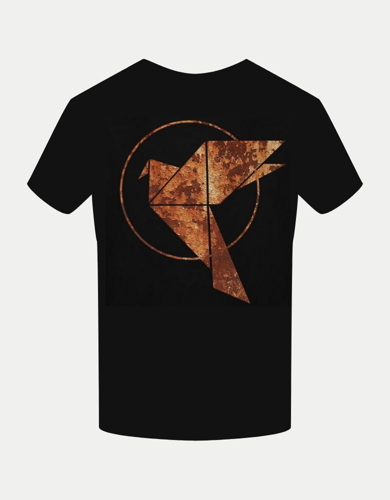 T-Shirt Noir - Origami Métal